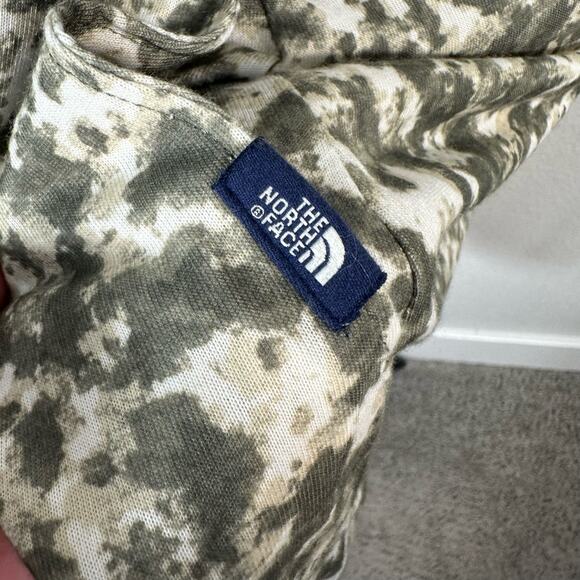 The North Face Womens EZ Tee Short Sleeve Active Dress in Green Print Size M - Picture 6 of 13